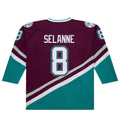 Anaheim Ducks #8 Teemu Selanne Purple 1996-97 Power Play Embroidery Jersey